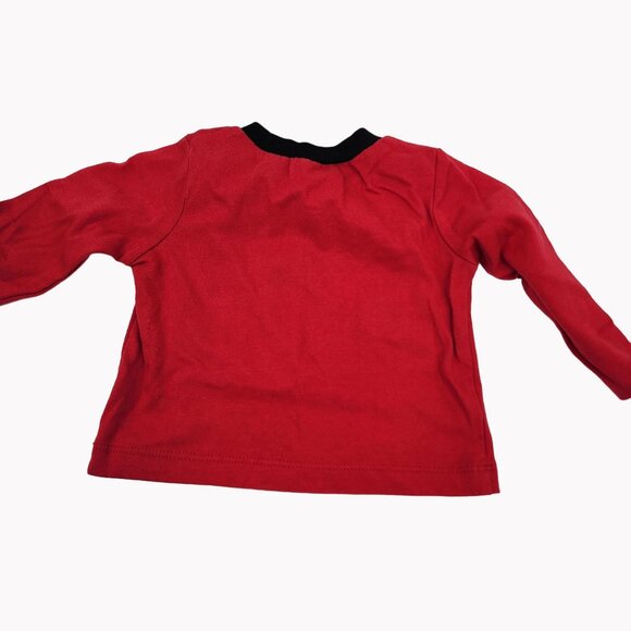 Disney Minnie Mouse Baby Girls 12M Outfit Cheetah Tutu Top Black Leggings Set - Picture 4 of 7